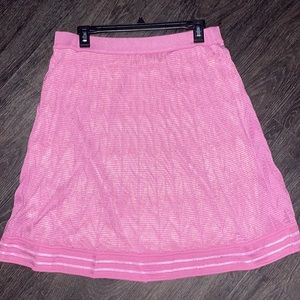 A missoni never worn knee length purple skirt.